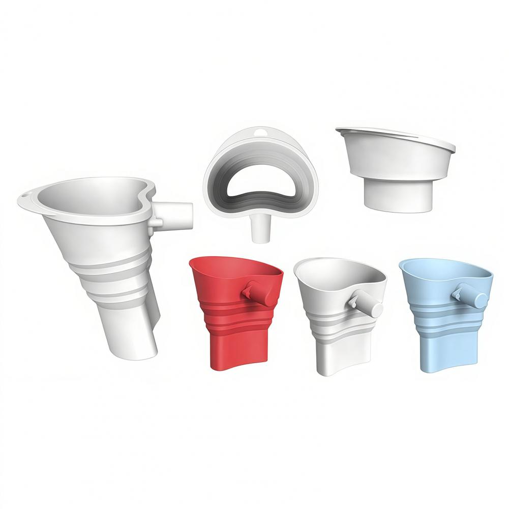 Kitchenaid Baking Bowl - Professionelles Backzubehör Silikon-Mehl-Trichter Mixerschüssel-Abdeckung Zusammenklappbarer Ausgießschutz