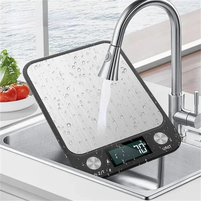 Baking Kitchen Design - Küchenwaage, 5/10/15 kg, Wiegen von Lebensmitteln,