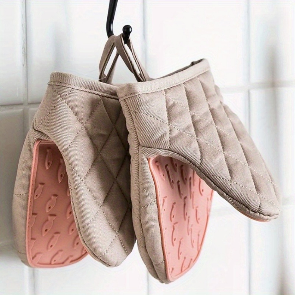 Kitchen Baking Gloves - 1 Stück Fischförmige Silikon-Ofenhandschuhe, Küchenhandschuhe aus