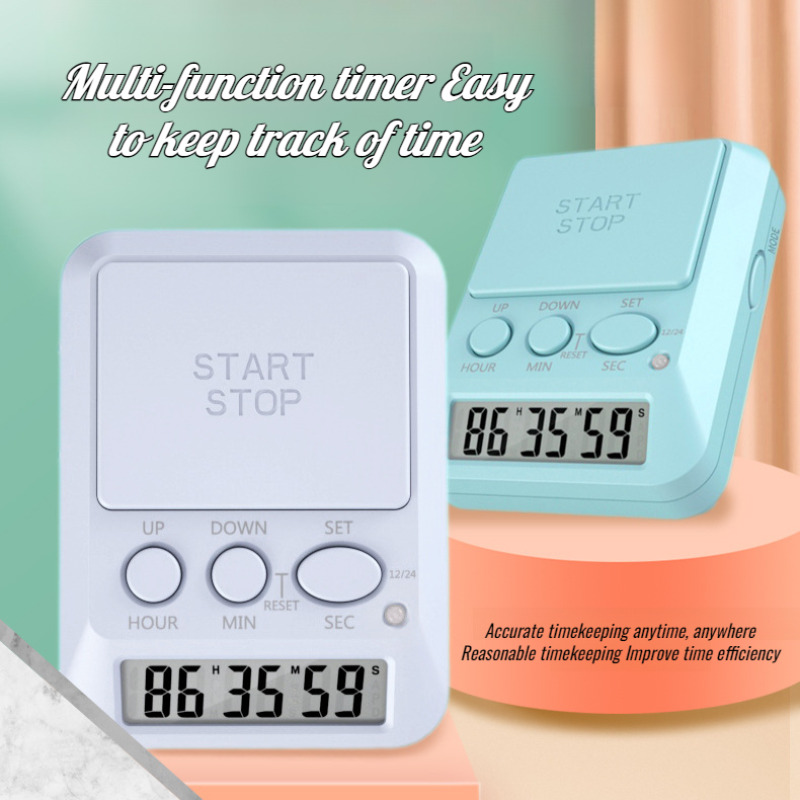 Baking Kitchen Kids - Visueller Kochtimer für Schüler, digitale Anzeige,