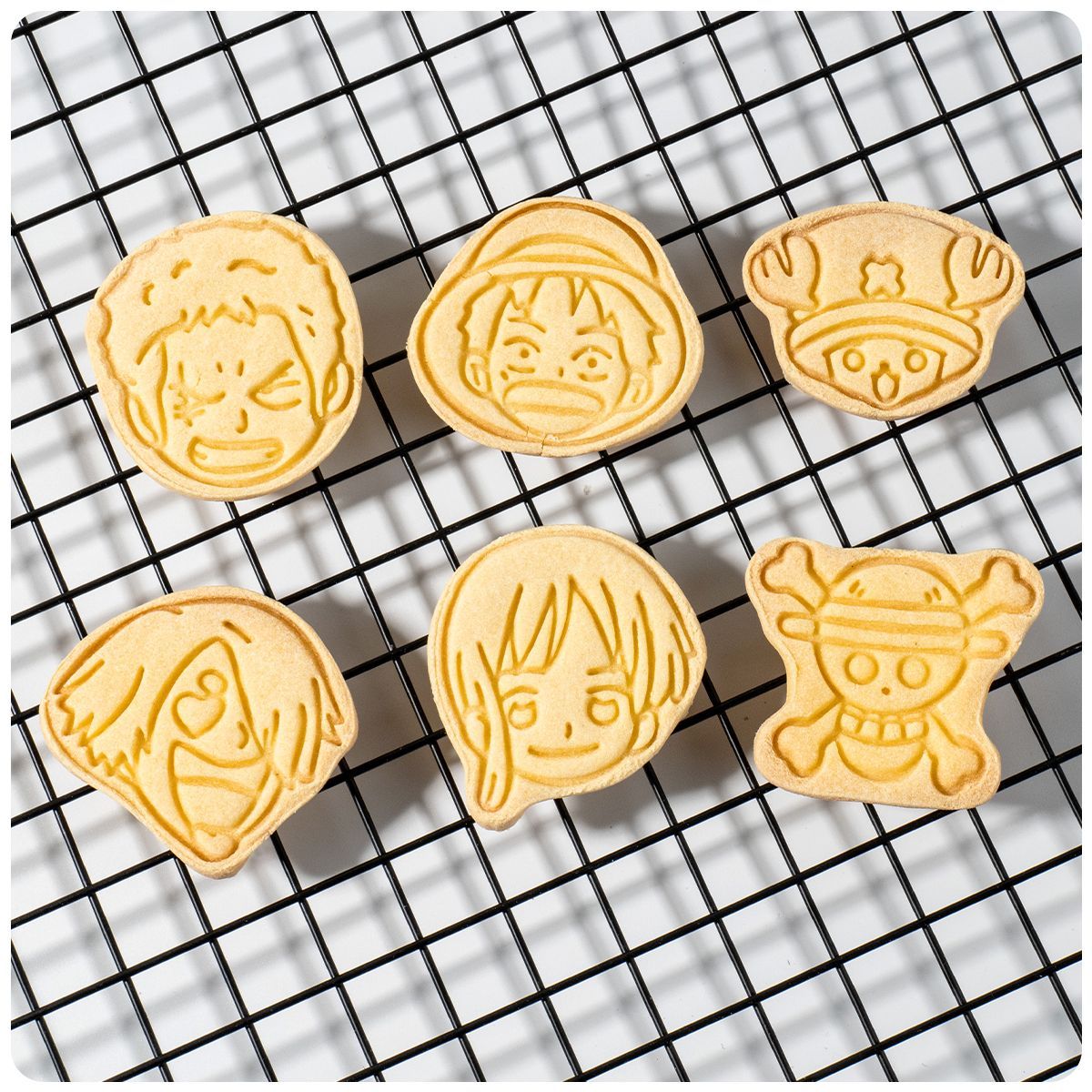Kitchen Baking Gifts - Anime One Piece Ausstechformen-Set Luffy Zoro