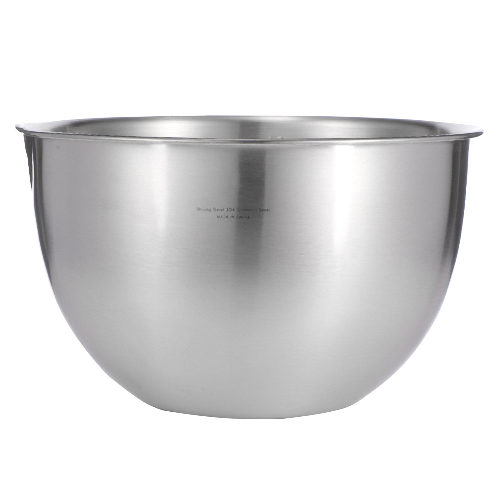 Baking Kitchen Design - Edelstahl-Rührschüssel mit Tiefem Design, Rostfrei, zum