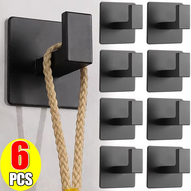 Kitchen Baking Gifts - 1/6Pcs Starke Selbst-Kleber Wand Haken Schlüssel