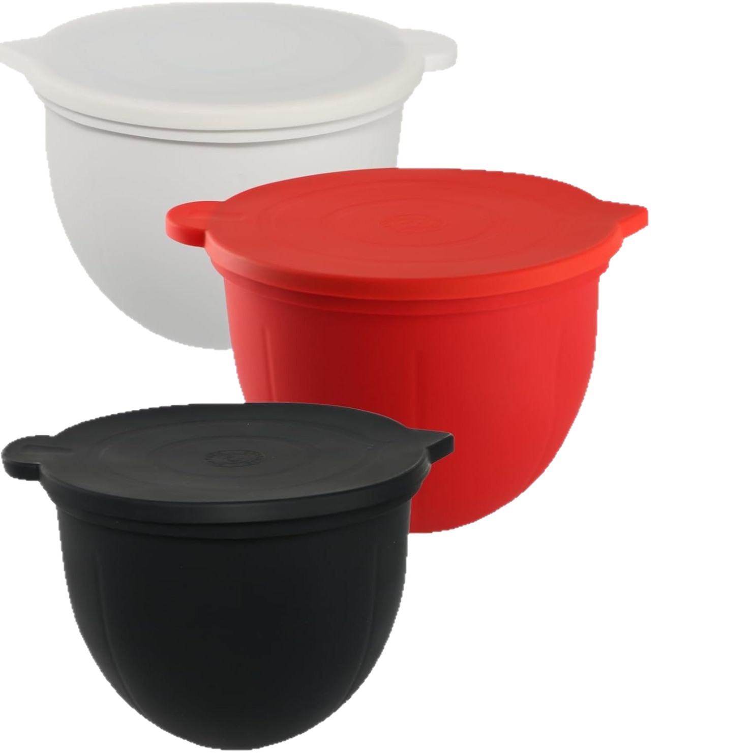 Kitchenaid Baking Bowl - 1 Stück Universal-Silikonschüssel mit Deckel für