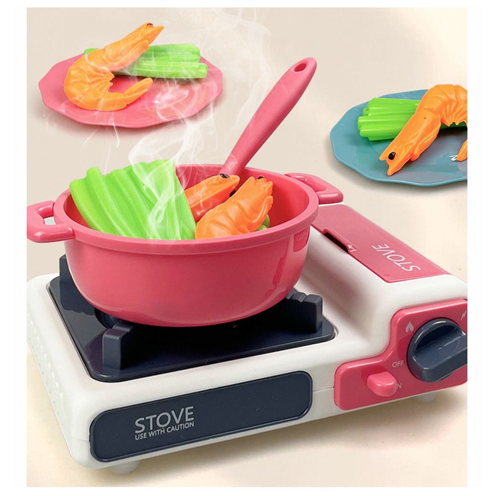 Baking Kitchen Kids - Kreatives Mehrfarbiges Kochspielset Mikrowelle Plastik Spielhaus