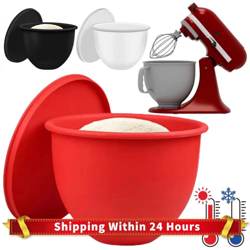 Kitchenaid Baking Bowl - Silikon-Schüsseleinlagen für KitchenAid 5-Qt-Standmixer mit neigbarem