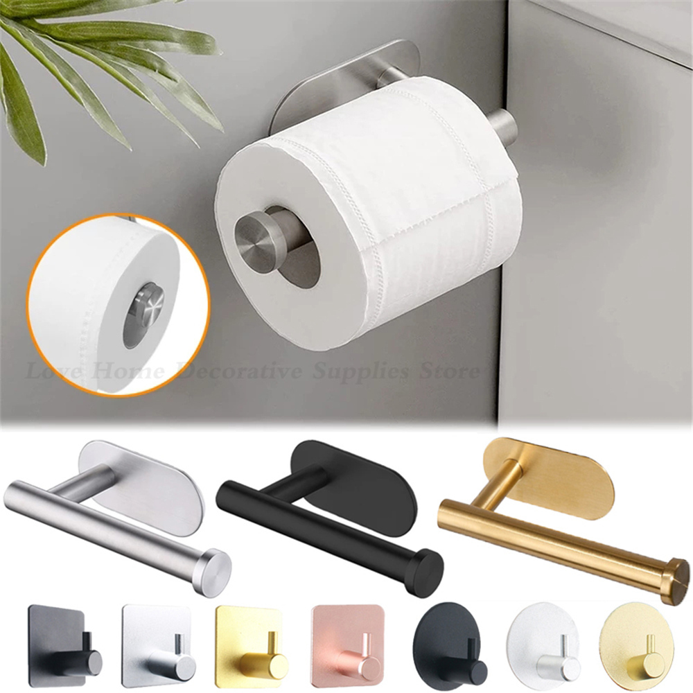 Kitchen Baking Paper Holder - Selbstklebender Toilettenpapierhalter, Wandhalterung, kein Stanzen, Edelstahl,