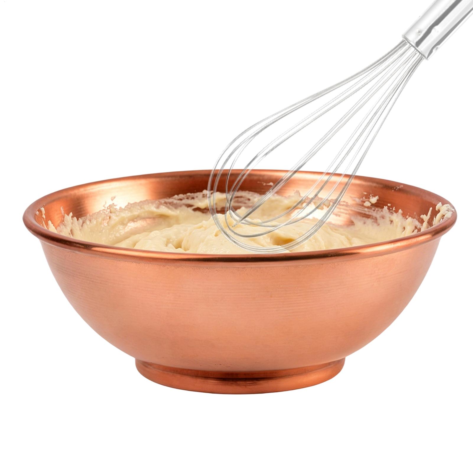 Kitchen Baking Storage Containers - Kupferschüssel, große Aufbewahrungsbehälter, Kupfer-Mischschalen für Salat,
