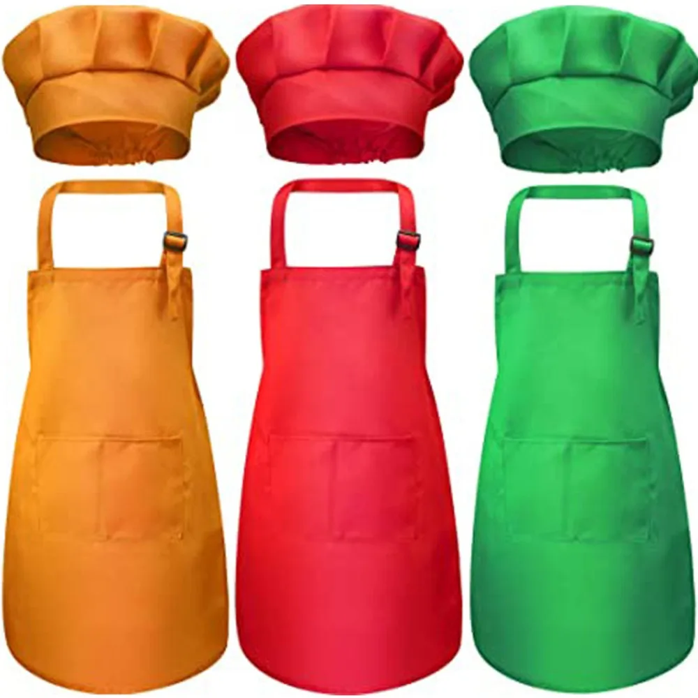 Baking Kitchen Kids - Kinder-Kochschürze mit Vordertasche, Latzschürze für Jungen