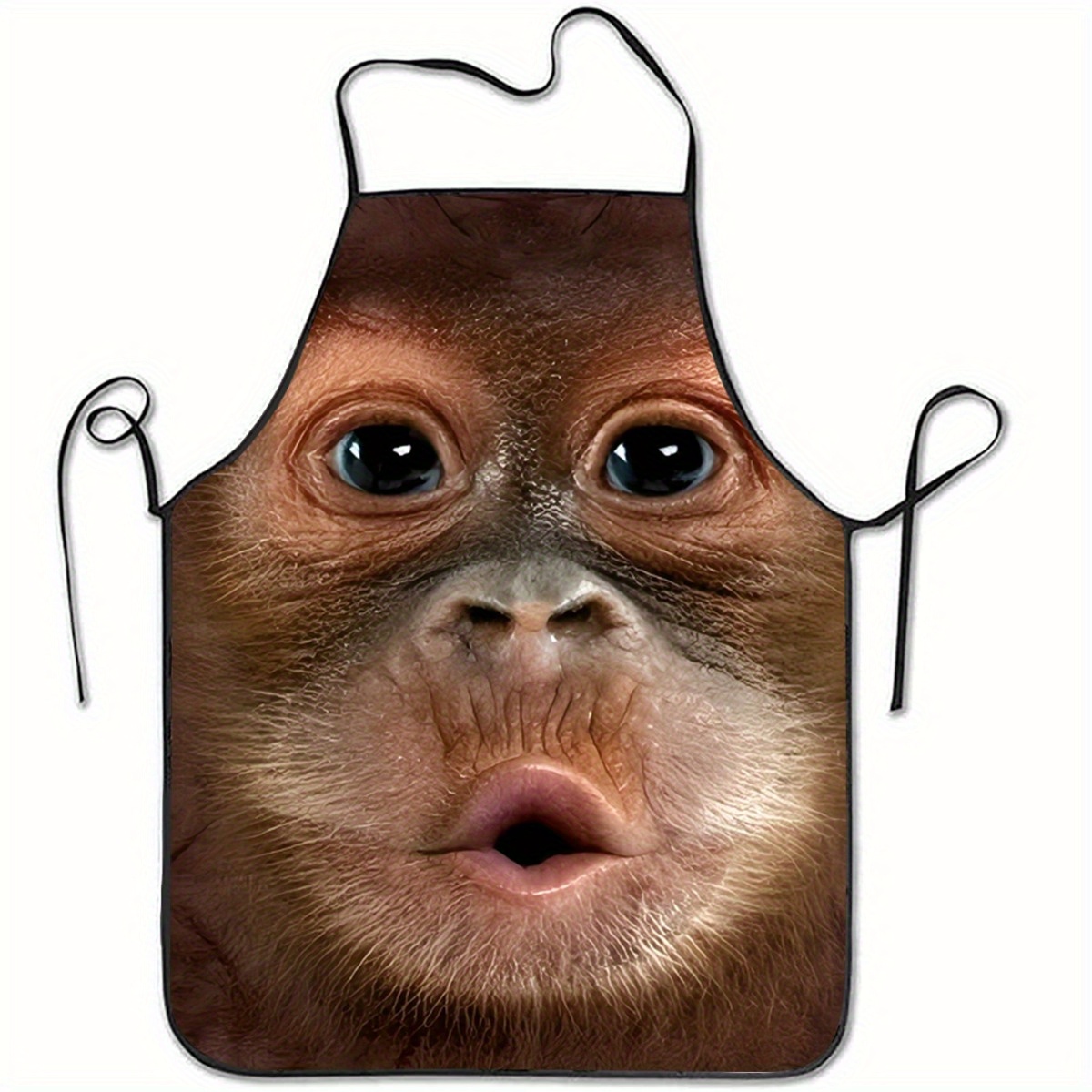 Baking Kitchen Design - Gorilla Cubs Nahaufnahme-Schürze aus Polyester mit