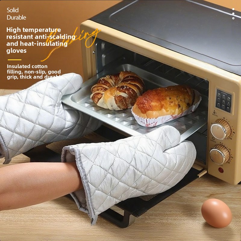 Kitchen Baking Gloves - Küchen-Isolierhandschuhe, hochtemperaturbeständig und verbrühungssicher, speziell für