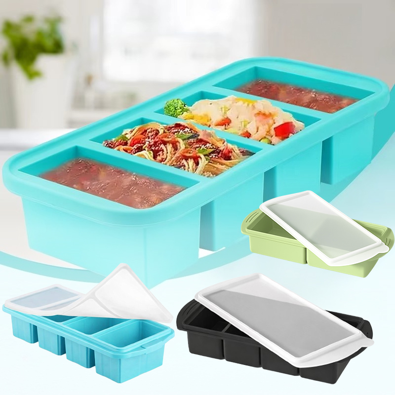 Große Silikon-Eiswürfelform mi – Kitchen Baking Storage Containers Bewertung und Preis