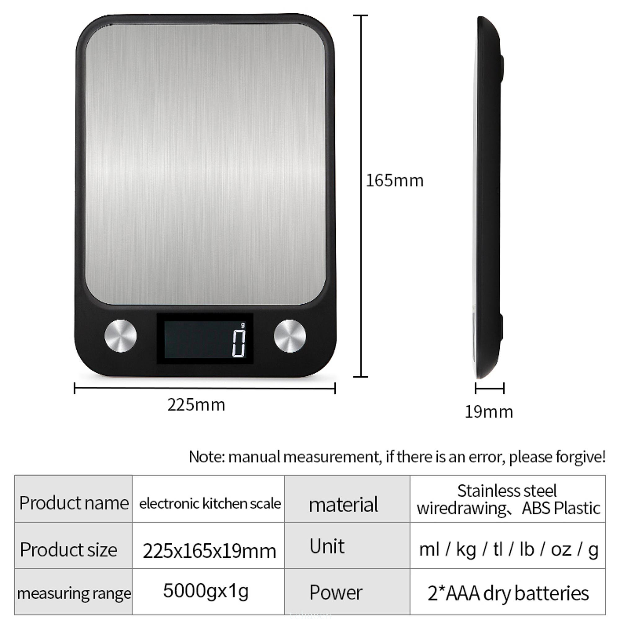Küchenwaage, 5/10/15 kg, Wiege – Baking Kitchen Design Bewertung und Preis