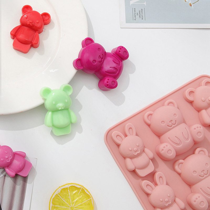 Silikonform Niedliche Cartoon- – Baking Kitchen Kids Bewertung und Preis