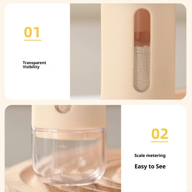 Hygienischer Presstyp Gewürzsp – Kitchen Baking Storage Containers Bewertung und Preis