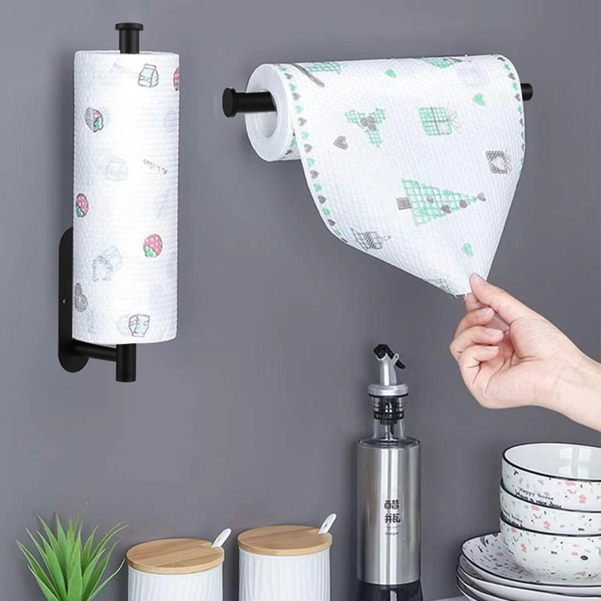Selbstklebender Küchenpapierha – Kitchen Baking Paper Holder Bewertung und Preis
