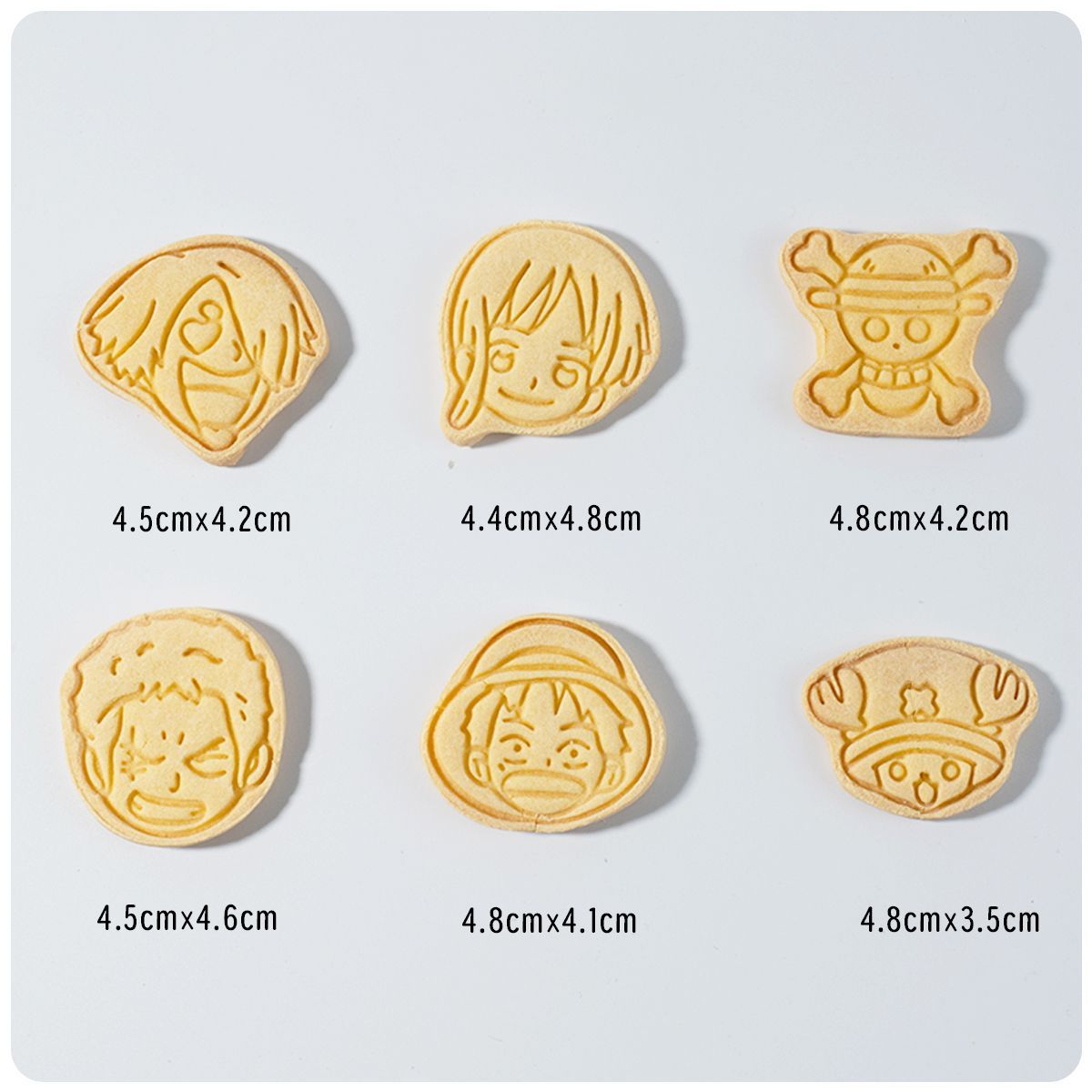 Anime One Piece Ausstechformen – Kitchen Baking Gifts Bewertung und Preis