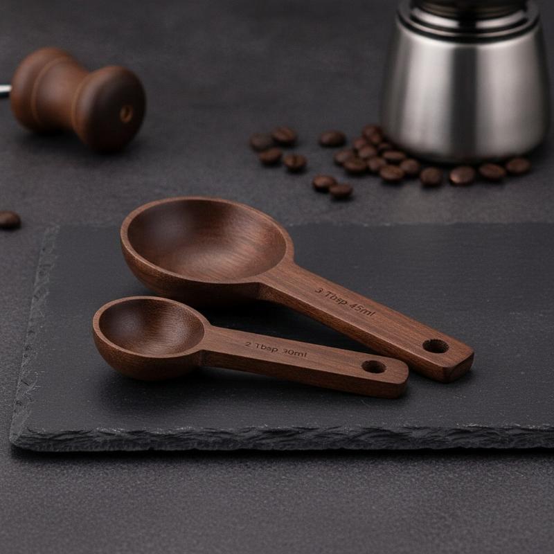 Holz-Messlöffel 7,5-45ML Tragb – Kitchen Baking Gifts Bewertung und Preis