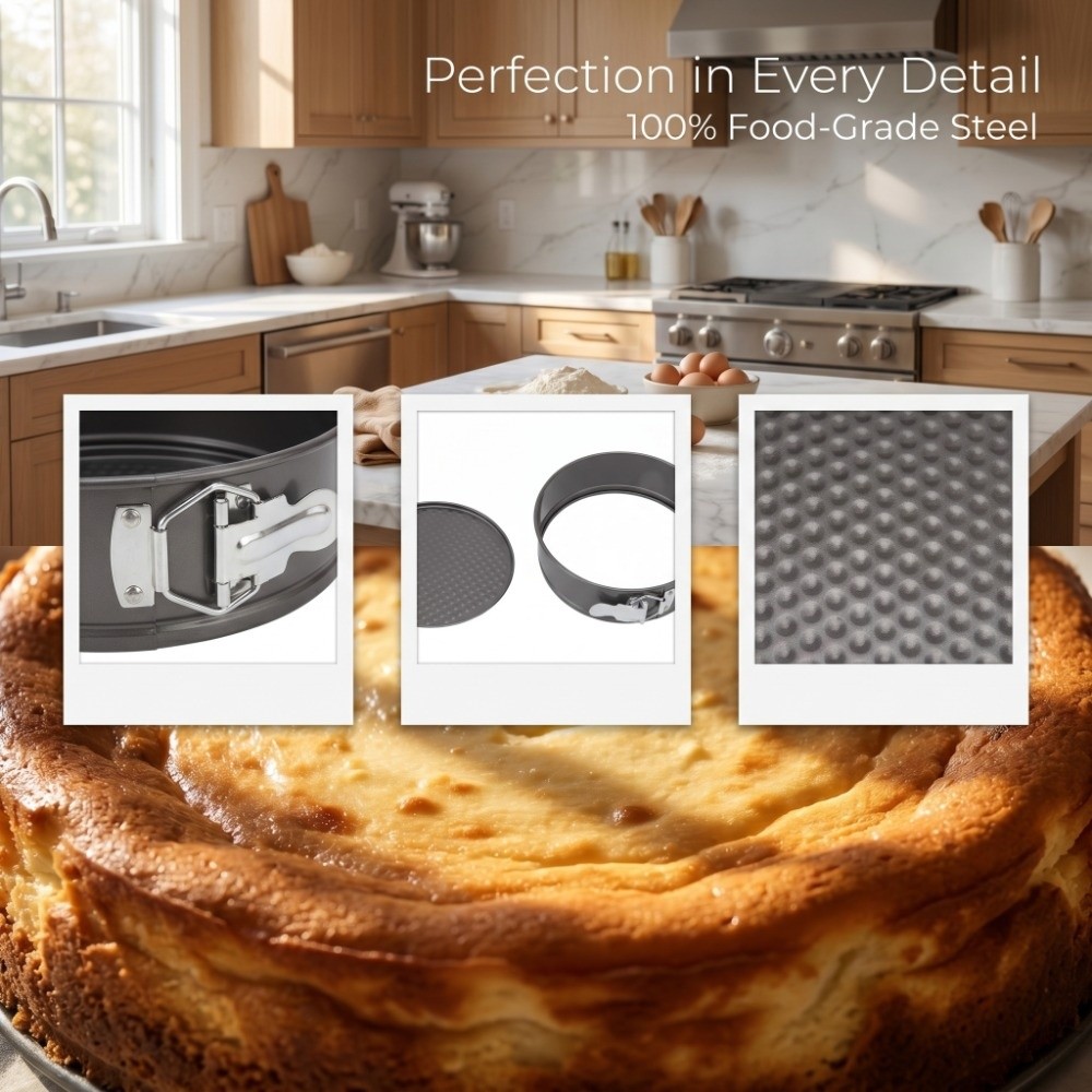3-teiliges Kuchenformen-Set au – Springform Pan Set Bewertung und Preis