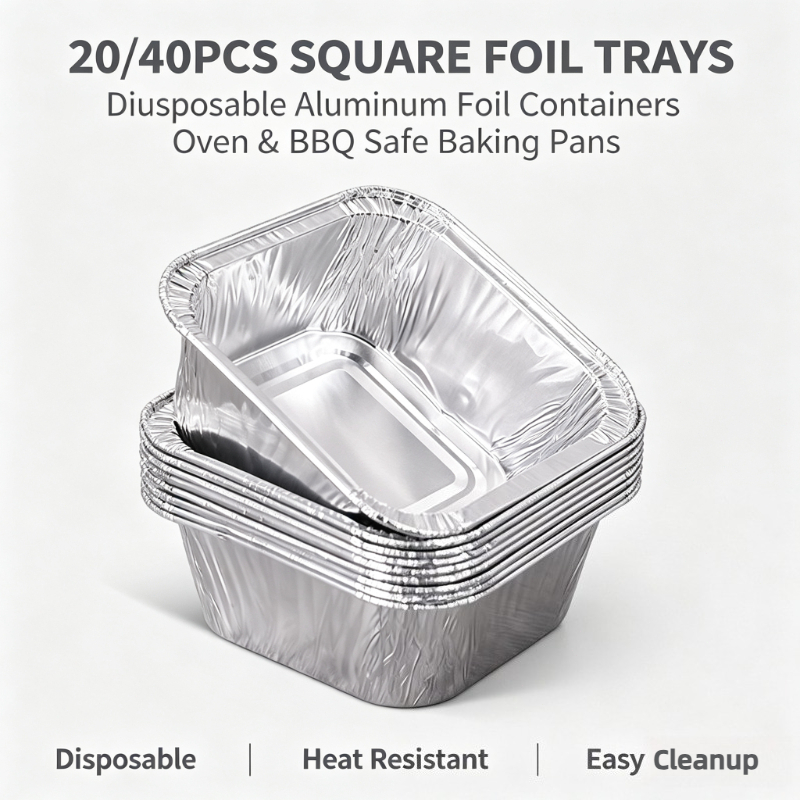 20/40 Stück Quadratische Einwe – Kitchen Baking Storage Containers Bewertung und Preis