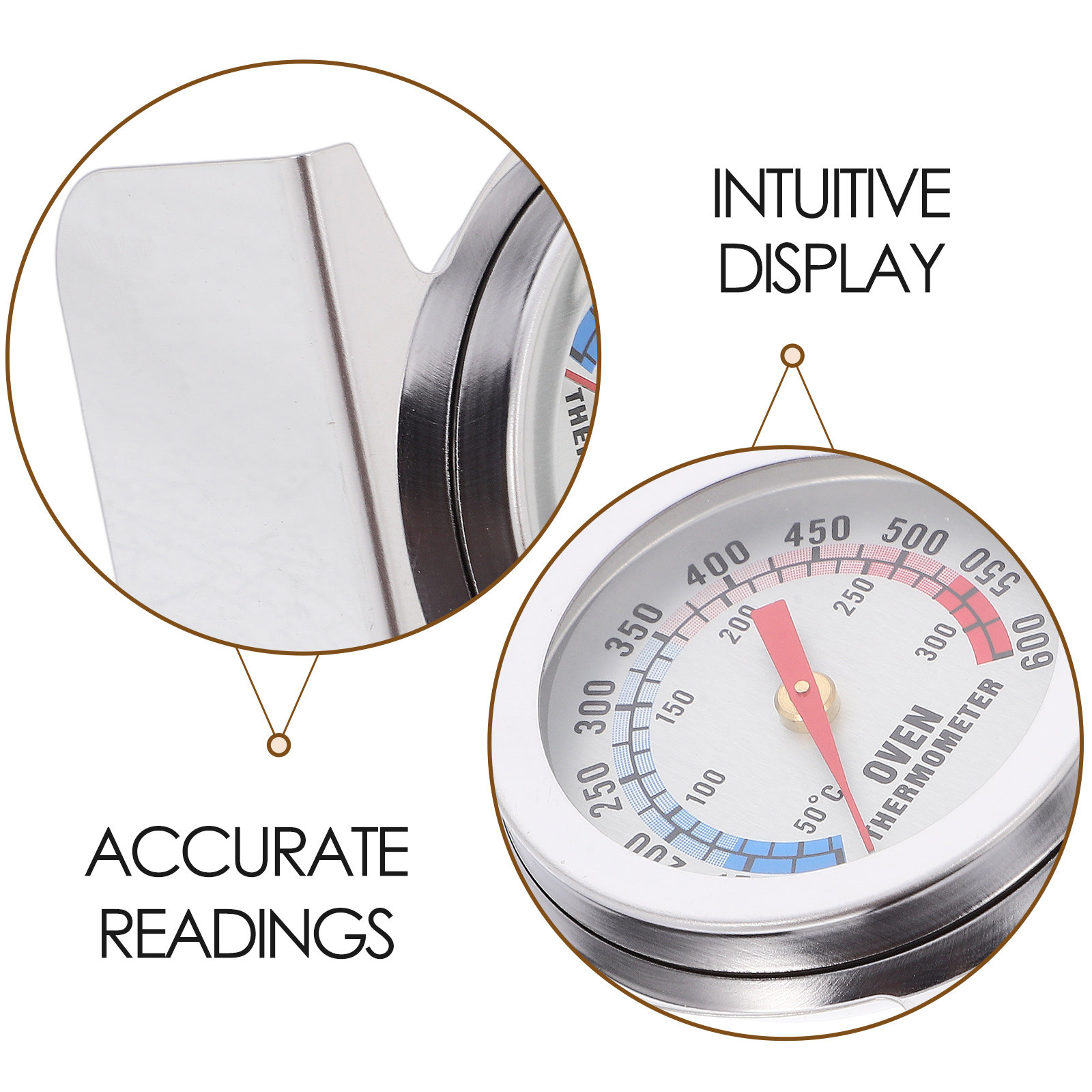 Metall-Ofenthermometer aus Ede – Kitchen Baking Oven Bewertung und Preis