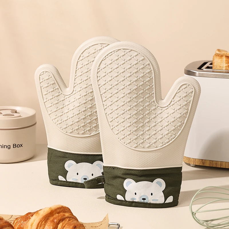 Silikon-Hitzeschutzhandschuhe, – Kitchen Baking Gloves Bewertung und Preis