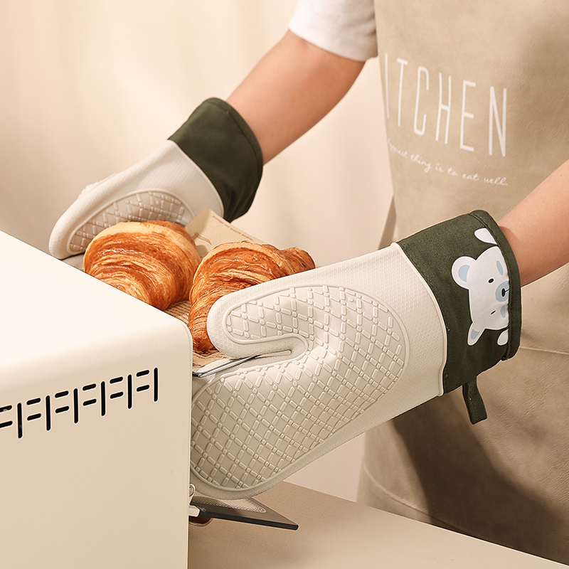 Silikon-Hitzeschutzhandschuhe, – Kitchen Baking Gloves Bewertung und Preis