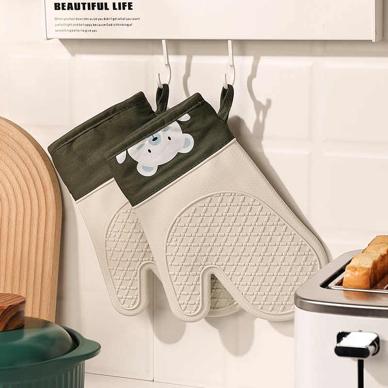 Silikon-Hitzeschutzhandschuhe, – Kitchen Baking Gloves Bewertung und Preis