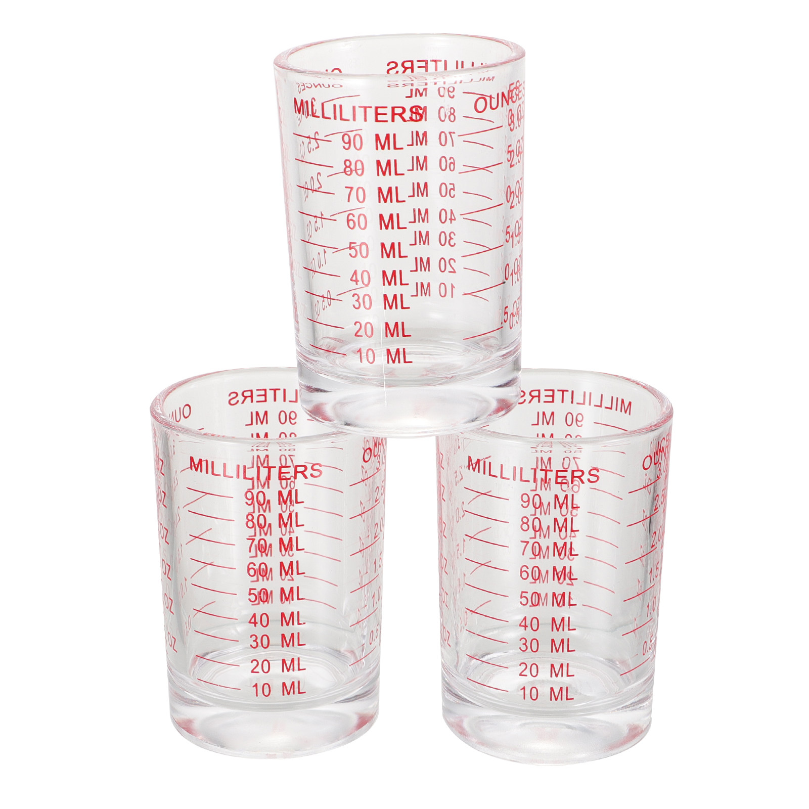 3-teiliges Glas-Messbecher-Set – Kitchen Baking Tools Bewertung und Preis