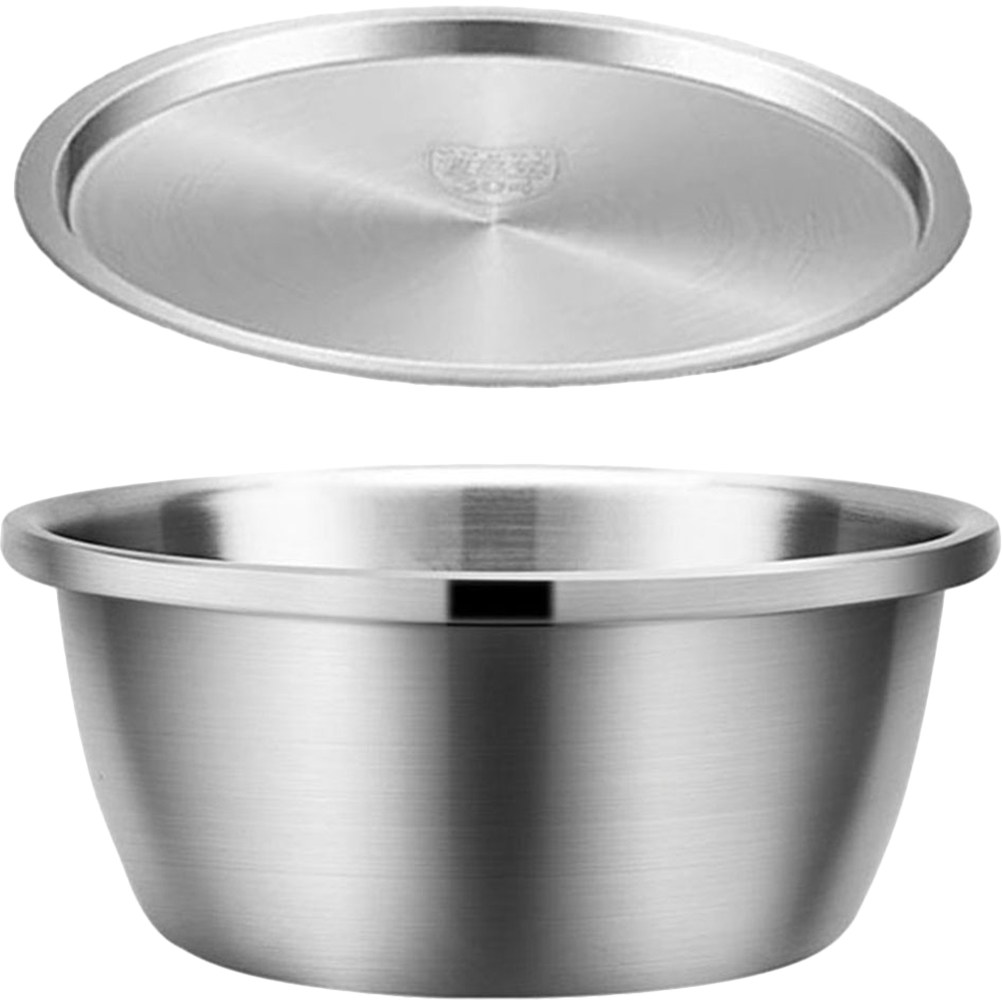 1 Set Edelstahl-Rührschüssel,  – Kitchen Baking Storage Containers Bewertung und Preis