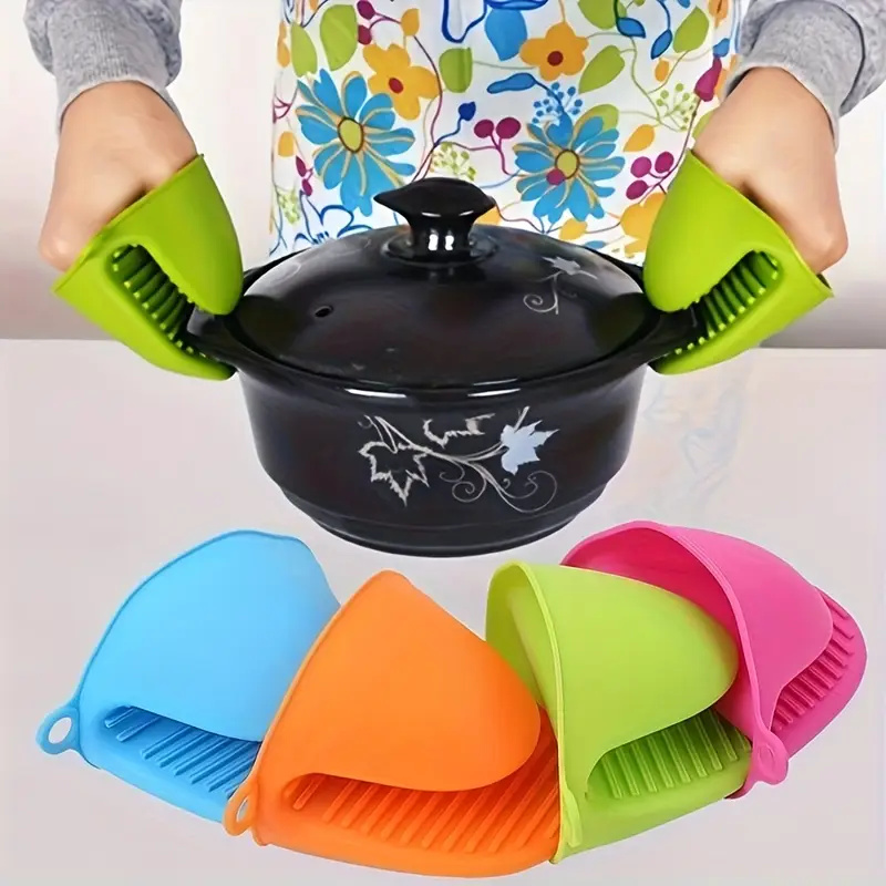 2 Stück Silikon-Topflappen-Han – Kitchen Baking Gloves Bewertung und Preis