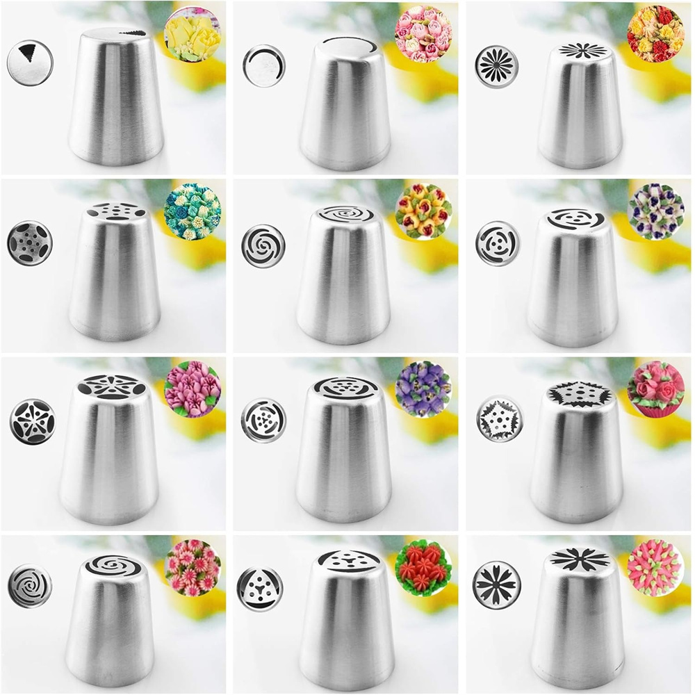 27 Russische Tulpen-Creme-Eise – Decorating Tip Set Bewertung und Preis