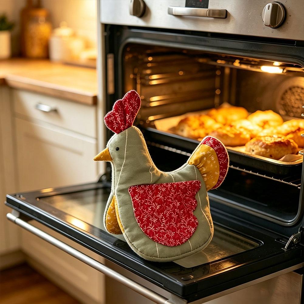 Handgefertigtes Hühnerförmiges – Kitchen Baking Gloves Bewertung und Preis