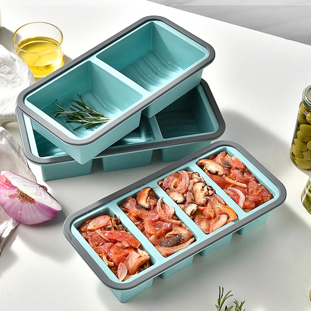 Große Silikon-Eiswürfelform mi – Kitchen Baking Storage Containers Bewertung und Preis