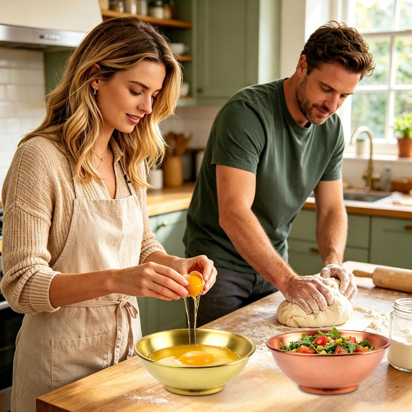 Kupferschüssel, große Aufbewah – Kitchen Baking Storage Containers Bewertung und Preis