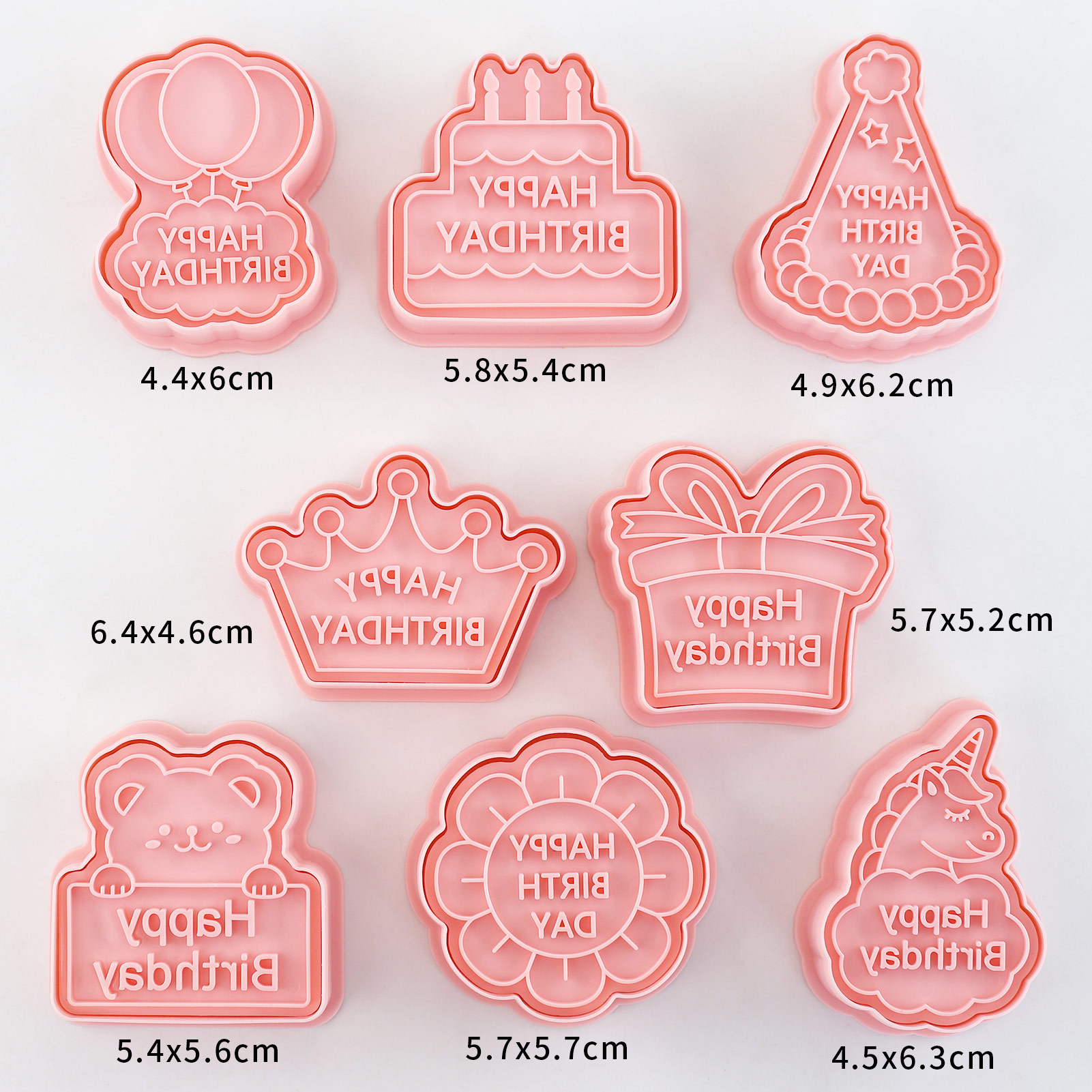 8 Stück Happy Birthday Ausstec – Baking Kitchen Kids Bewertung und Preis