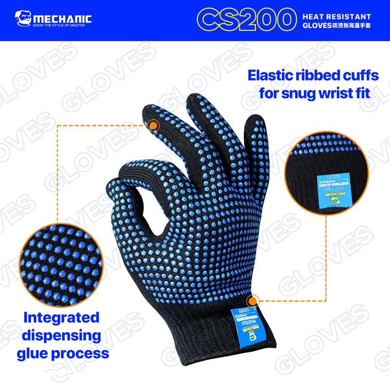 MECHANIC CS200 Hitzebeständige – Kitchen Baking Gloves Bewertung und Preis