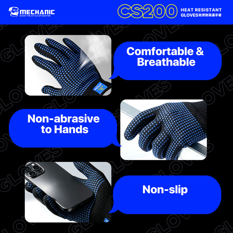 MECHANIC CS200 Hitzebeständige – Kitchen Baking Gloves Bewertung und Preis