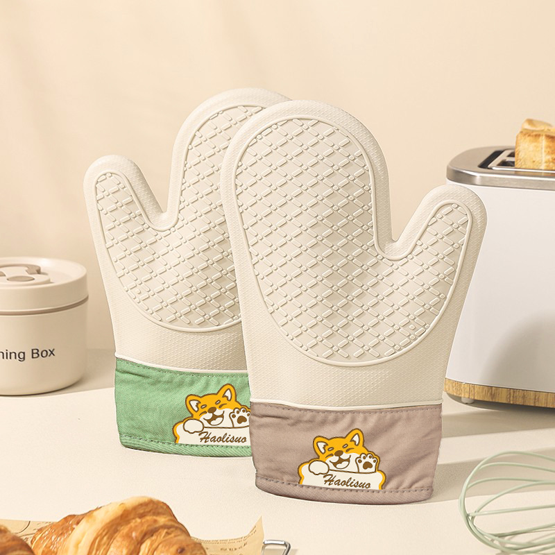 Robuste, hitzebeständige Ofenh – Kitchen Baking Gloves Bewertung und Preis