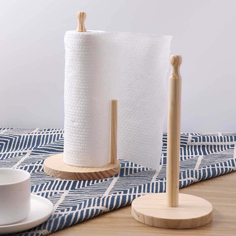1 Stück hölzerner stehender Pa – Kitchen Baking Paper Holder Bewertung und Preis