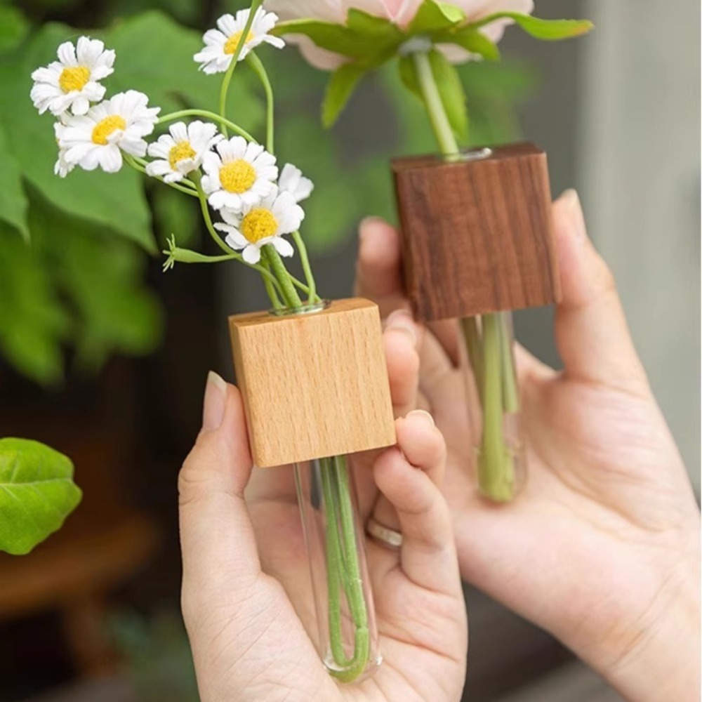 Holz Reagenzglas Vase Kühlschr – Kitchen Quiz Bewertung und Preis
