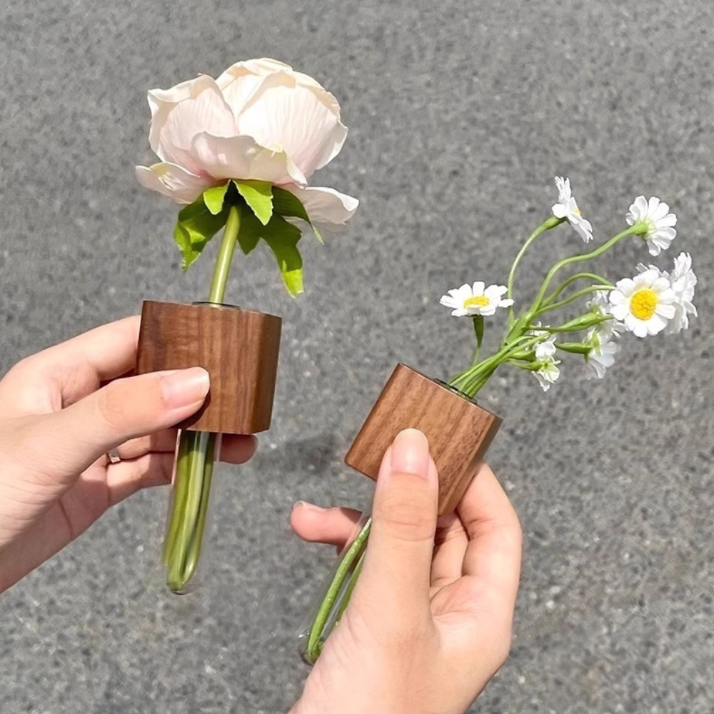 Holz Reagenzglas Vase Kühlschr – Kitchen Quiz Bewertung und Preis