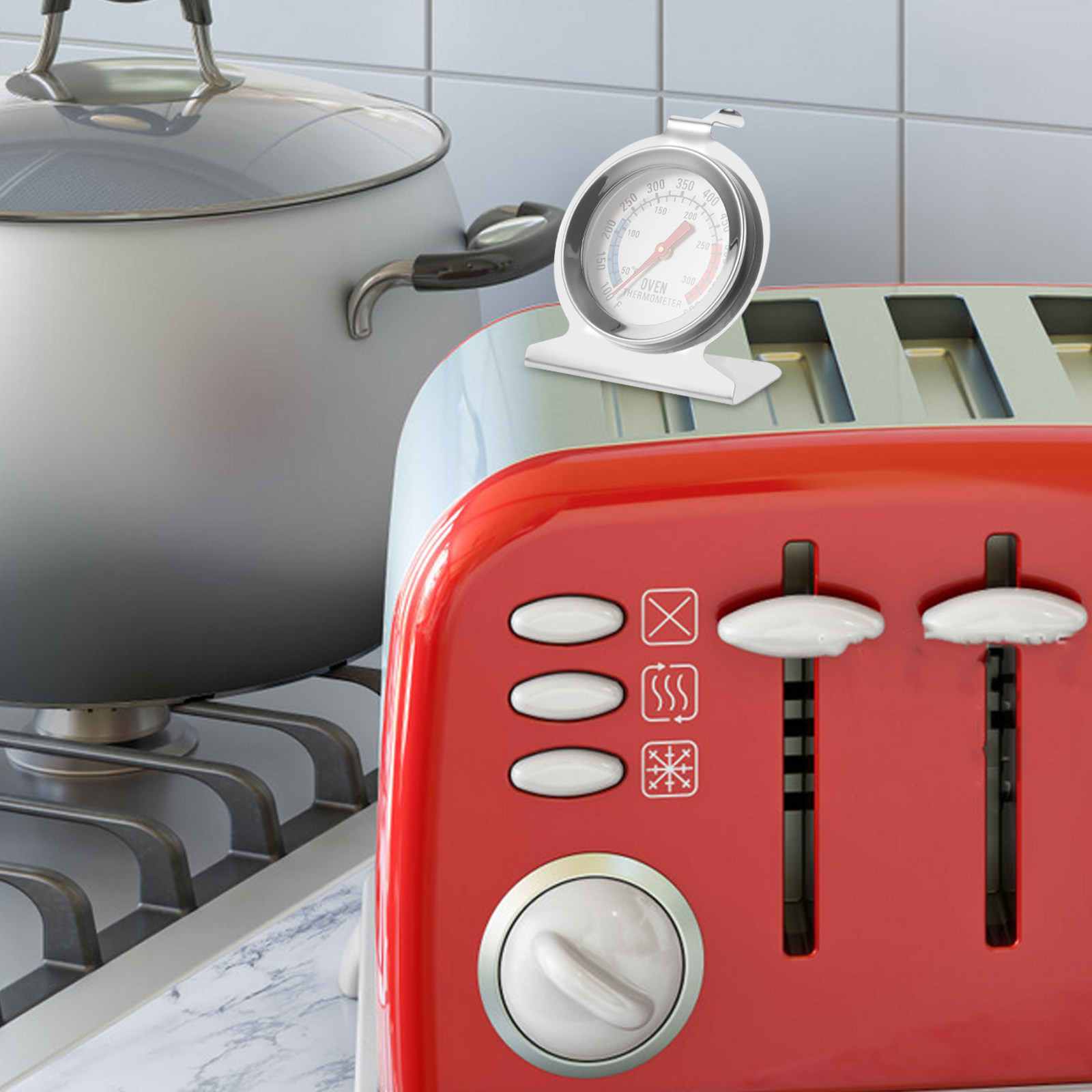 2 Stück Edelstahl-Ofenthermome – Kitchen Baking Oven Bewertung und Preis