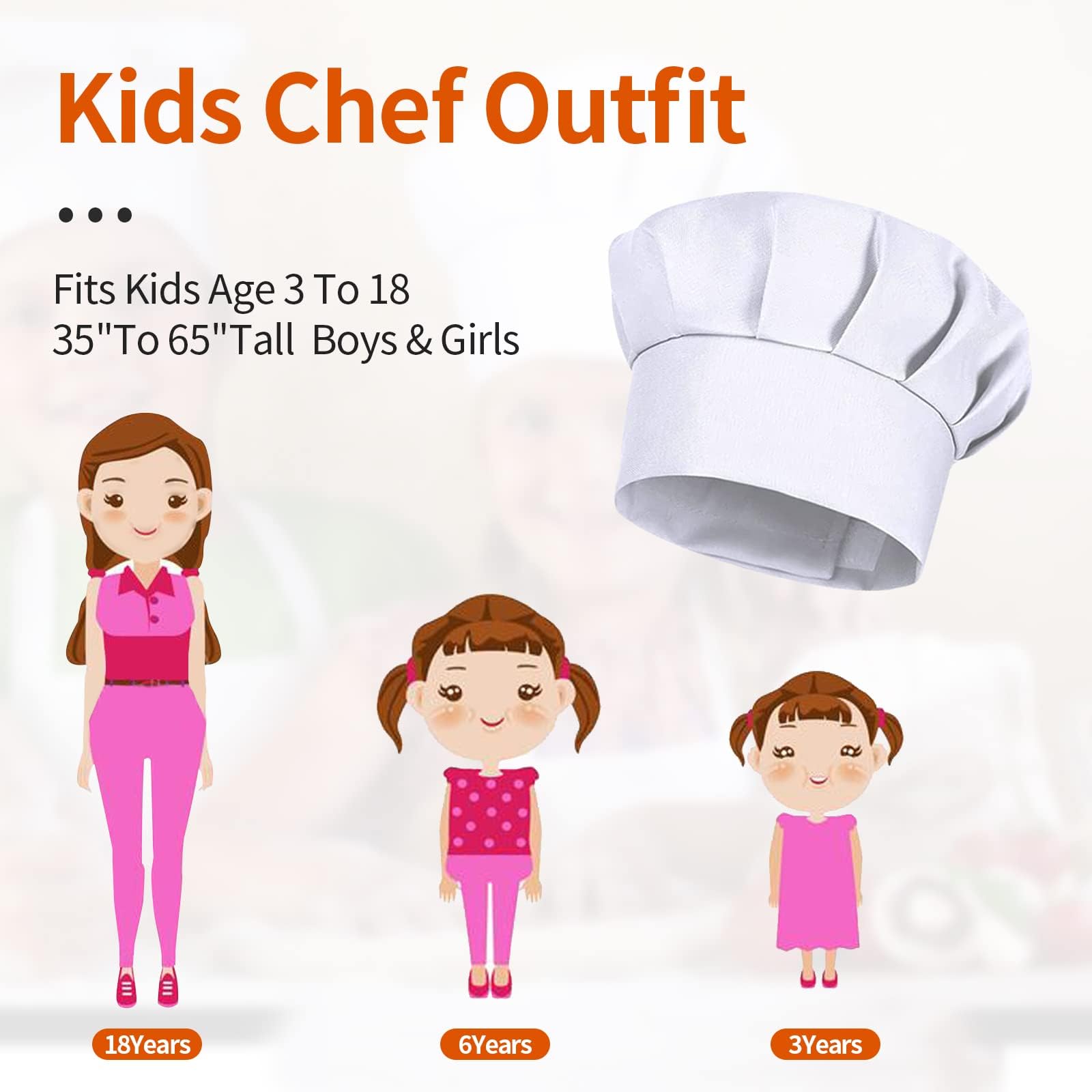 4er-Set Weiße Party-Kochmützen – Baking Kitchen Kids Bewertung und Preis